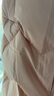 英氏（YEEHOO）女童羽絨服兒童外套中大童裝中長(cháng)款衣服保暖連帽冬裝 淺粉 150  曬單實(shí)拍圖