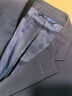 布克兄弟（BrooksBrothers）【100%綿羊毛】男士新款經(jīng)典缺角領(lǐng)西服修身純色西裝外套 4004-藏青色 40 40SH 曬單實(shí)拍圖