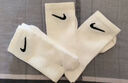 耐克（NIKE）官方男襪女襪25春季新款運(yùn)動(dòng)襪透氣短襪快干休閑跑步足球籃球襪子 SX7676-100  三雙裝/長(zhǎng)襪透氣 M 曬單實(shí)拍圖