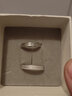【免費刻字】999銀情侶戒指銀飾品一對情侶款小眾設計學(xué)生簡(jiǎn)約開(kāi)口可調節送男女友情人節生日禮物 JZ9012（男款+女款開(kāi)口戒一對） 曬單實(shí)拍圖