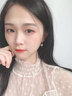 Grace GirlPT950鉑金心中有你耳環(huán)女時尚愛心長款耳墜情人節(jié)生日禮物送女友 心中有你耳環(huán)（莫桑鉆）+輕奢 曬單實(shí)拍圖