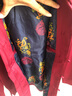 俞兆林（YUZHAOLIN）唐裝男中國(guó)風(fēng)秋冬長(zhǎng)袖中老年喜爸爸加絨加厚衣服爺爺奶奶壽宴套裝 紅色【男套裝】 XL【男款125-140斤穿】 曬單實(shí)拍圖