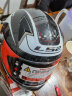 LS2摩托车头盔12K超轻碳纤维全盔蓝牙槽机车安全帽四季FF396 12K白频率（单镜片） L（建议55-57头围） 实拍图