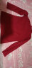 法国KJ加绒加厚保暖打底衫女冬季修身半高领针织衫纯色毛衫大码保暖内衣 酒红 XXXL 实拍图