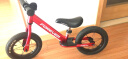 永久儿童平衡车无脚踏滑步车2-4岁宝宝双轮滑行车儿童礼物两轮车 [竞技款]铝架+六星辐条轮 红色 实拍图