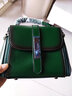 向東走輕奢高端品牌女士小包包女包新款休閑百搭單肩斜挎包女通勤小方包 綠色(文藝清新輕奢專(zhuān)柜正品) 曬單實(shí)拍圖