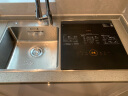 方太（FOTILE）水槽洗碗机家用 高能气泡洗 洗完不弯腰  wifi智控 超薄门板水槽一体嵌入式JPSD2T-02-C4J.i 实拍图