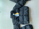巴拉巴拉童裝兒童羽絨服女童男童面包服外套寶寶冬裝三防親子裝潮 黑色90001-灰鴨絨 100cm 曬單實拍圖