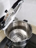 蘇泊爾（SUPOR）304不銹鋼壓力鍋安全高壓鍋家用電磁爐明火通用 【7.5L】YS24ED直徑 24cm 曬單實(shí)拍圖