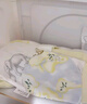 全棉時代雙面柔感純棉嬰兒連體衣服新生兒男女寶寶秋冬裝 /2件裝 秋瓷粉+雀舞花園 66cm （3-6月 60-68cm） 曬單實拍圖