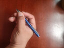 施德樓（STAEDTLER）三合一重力感應(yīng)金屬筆0.5mm（黑紅圓珠筆+自動鉛筆）學(xué)生考試辦公用品藍色927AGL-UB 曬單實拍圖