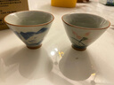 兮元記哥窯手繪斗笠茶杯陶瓷主人杯單杯個(gè)人高檔喝茶品茗杯茶盞功夫茶具 哥窯手繪斗笠杯（山水人間） 曬單實(shí)拍圖