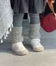 泰蘭尼斯秋季新款透氣單網(wǎng)兒童鞋女童幼兒園室內外鞋子女寶寶舒適防滑板鞋 白粉 26 內長(cháng)16.5cm 適合腳長(cháng)15.5 曬單實(shí)拍圖
