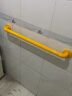 墨斐琳（Morphling） 浴室安全扶手卫生间马桶防滑把手防摔老年人残障无障碍过道栏杆 304加强型-橙色 78cm 实拍图