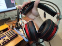 西伯利亚(XIBERIA)K5 电竞游戏耳机头戴式 电脑耳麦带麦  吃鸡耳机7.1声道 铁灰红 晒单实拍图