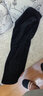 馳琴燈芯絨休閑褲男暗紋平絨秋冬裝加厚款駝色黑色男裝條絨褲彈力男褲 9579黑色 34 2尺7 曬單實(shí)拍圖