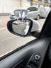 車(chē)品汽車(chē)前后輪盲區鏡360度右側前輪多功能后視鏡小圓鏡倒車(chē)通 雙鏡面【主副駕駛白色】一對裝 曬單實(shí)拍圖