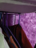 索尔诺 布衣柜简易衣柜宿舍卧室寝室钢架衣橱加固出租房防尘收纳布衣柜 紫色【长70*高155】 实拍图
