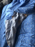 梦洁宝贝 儿童家纺 纯棉男孩新疆精梳棉儿童床单被套三件套太空梦蓝1.2米 实拍图