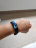 power ionics 歐美負離子迷彩能量平衡防水時(shí)尚飾品情侶運動(dòng)手環(huán)禮品手鏈刻字 藍黑 曬單實(shí)拍圖