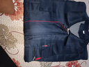 很惠穿長(cháng)袖工作服套裝男士雙層秋冬季上衣工廠(chǎng)加厚耐磨汽修勞保定制冬裝 藏藍518 雙層款【上衣】 185/XXXL 曬單實(shí)拍圖