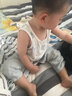小素材兒童背心寶寶馬甲夏季竹纖維新生兒嬰兒無袖小吊帶男童女春秋薄款 幸運小馬背心黃 100碼（3-4歲） 曬單實拍圖