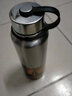 新術(shù)行軍水壺運(yùn)動(dòng)水杯大容量保溫杯304不銹鋼保溫壺行軍訓(xùn)軍迷水壺 鋼本色 1000ml 曬單實(shí)拍圖