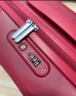 卡拉羊芝士箱防刮纯PC行李箱20英寸可登机女拉杆箱男旅行箱8109波尔多红 实拍图