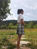 【JK制服官方】元氣少女jk制服裙正版女套裝學(xué)生裝學(xué)院風(fēng)日系女裝jk制服少女校供感全套 溫柔一刀+短袖襯衫+領(lǐng)花 S【尺碼偏小】 曬單實(shí)拍圖