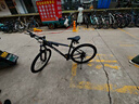 喜德盛（xds）山地自行車(chē)黑客500鋁合金車(chē)架24速油碟單車(chē)27.5輪徑深灰白17寸 曬單實(shí)拍圖