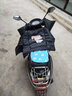 獨步者電動(dòng)車(chē)擋風(fēng)被冬季電瓶車(chē)加厚保暖擋風(fēng)罩防水防寒摩托車(chē)擋風(fēng)被 【防踢墊+加厚絨】星星兔灰 曬單實(shí)拍圖