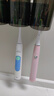 飛利浦（PHILIPS）兒童電動(dòng)牙刷男孩/女孩 禮物適用4-6-12歲聲波震動(dòng)學(xué)生電動(dòng)牙刷  2種模式自帶2支刷頭 粉色HX2432/02 曬單實(shí)拍圖