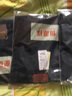 恒源祥牛仔褲男秋冬款中年商務(wù)休閑寬松直筒中老年爸爸大碼高腰褲子4245 春夏款8009-蘭牛仔藍(lán) 48 碼拍 112cm(3.36尺) 曬單實(shí)拍圖