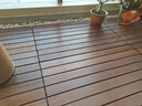 聯(lián)至戶(hù)外陽(yáng)臺重蟻木快拼地板庭院露臺陽(yáng)光房實(shí)木拼接防腐木地板防蟲(chóng)蛀 重蟻木四拼 30*30cm 一片 曬單實(shí)拍圖