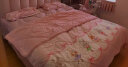梦洁宝贝 儿童家纺 女孩全棉卡通四件套 纯棉床单被套1.5米 200*230 实拍图