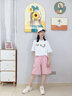 優(yōu)優(yōu)1點（Yoyo one）女童工裝短褲兒童夏季外穿薄款冰絲五分褲女孩速干運動褲子中大童 18419粉色 150 曬單實拍圖