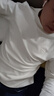 柒牌半高領(lǐng)長(cháng)袖T恤男春秋舒適保暖高彈磨毛休閑打底上衣 曬單實(shí)拍圖