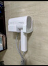 博莎朗（bosharon）酒店吹風(fēng)機壁掛式掛墻家用浴室電吹風(fēng)衛生間干發(fā)器帶支架洗手間壁掛防水吹風(fēng)筒 白色 普通裝 曬單實(shí)拍圖