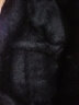 红蜻蜓帽子男秋冬季毛线帽加绒保暖棉帽户外骑车防寒防风护耳帽针织冷帽 黑色套装（帽子+脖套）·加绒加厚 实拍图