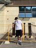 TOMMY HILFIGER【撞色門襟】夏季男裝商務休閑通勤白色翻領短袖T恤POLO衫03000 云沐白YBR XS （推薦：100-120斤） 曬單實拍圖