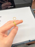 周六福（ZLF）七夕禮物  黃金戒指女款足金5G金蜂巢亮片指環(huán)光芒 計價T 16號 - 3.34g 曬單實拍圖