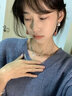 戚小米項(xiàng)鏈女鎖骨鏈平安扣項(xiàng)鏈新款百搭閨蜜頸鏈實(shí)用情人節(jié)送女友送老婆 項(xiàng)鏈【精美禮盒】 曬單實(shí)拍圖