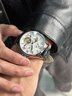 歐利時(shí)（OLEVS）瑞士認證手表男機械表全自動(dòng)超薄男士手表鏤空男表情人節禮物國表 銀白鋼帶/明星推薦/定制刻字 曬單實(shí)拍圖