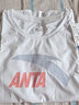 安踏（ANTA）短袖t恤女裝上衣2025春夏季女士運動(dòng)修身白色圓領(lǐng)運動(dòng)半袖 -4純凈白 2XL 180 曬單實(shí)拍圖