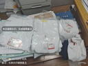 李寧（LI-NING）羽毛球服男女同款長(cháng)款運動(dòng)套裝跑步健身衛衣 標準白 3XL  曬單實(shí)拍圖