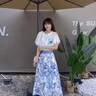 艾柔丹法式連衣裙女裝衣服夏天小個(gè)子顯瘦套裝兩件套裙子女夏季2025新款 粉色套裝 2XL 曬單實(shí)拍圖