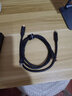 CABLE CREATION 一繩USB4數據線(xiàn)type-c全功能線(xiàn)兼容雷電3/4PD100W快充電8K高清投屏線(xiàn)40Gbps傳輸連接線(xiàn)適用蘋(píng)果15 【兼容雷電3/4】USB4數據線(xiàn) 0.8米 黑色 曬單實(shí)拍圖