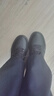 斯凱奇（Skechers）板鞋女鞋夏季厚底增高休閑鞋軟底緩震透氣通勤鞋上班工作鞋185110 曬單實拍圖