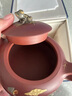 茗茶藝壺 宜興紫砂壺名家純手工泡茶壺茶具套裝原礦朱泥荷塘月色 單壺 曬單實(shí)拍圖