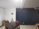 滬達墻紙亞麻墻紙自粘墻布背景墻咔板無(wú)縫全屋防水加厚壁紙客廳臥室翻新布 深藍色(1.82平方/自粘單卷價(jià)) 曬單實(shí)拍圖